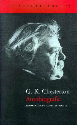 Portada de Autobiografía Chesterton